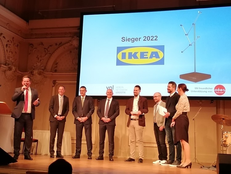 IKEA gewinnt den Österreichischen Logistik-Preis 2022 des VNL