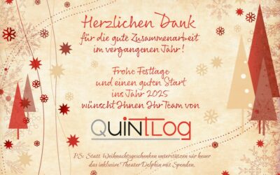 Wir wünschen unsere Partner:innen und Kund:innen frohe Festtage!